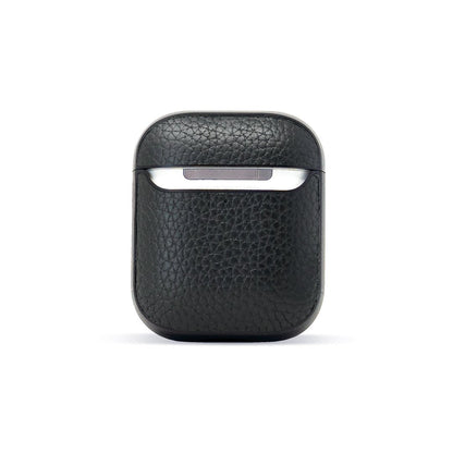 Black Leather AirPods Gen 1 & 2 Case