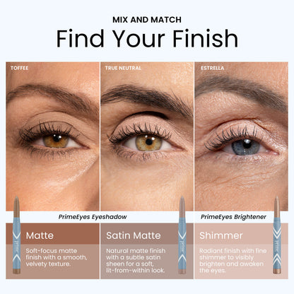 2pcs PrimeEyes Eyeshadow Matte